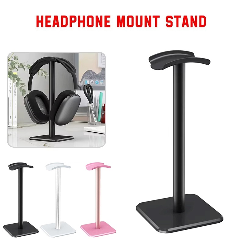 Gaming Accessories White - Universeller multifunktionaler Kopfhörerständer aus Kunststoff, tragbarer