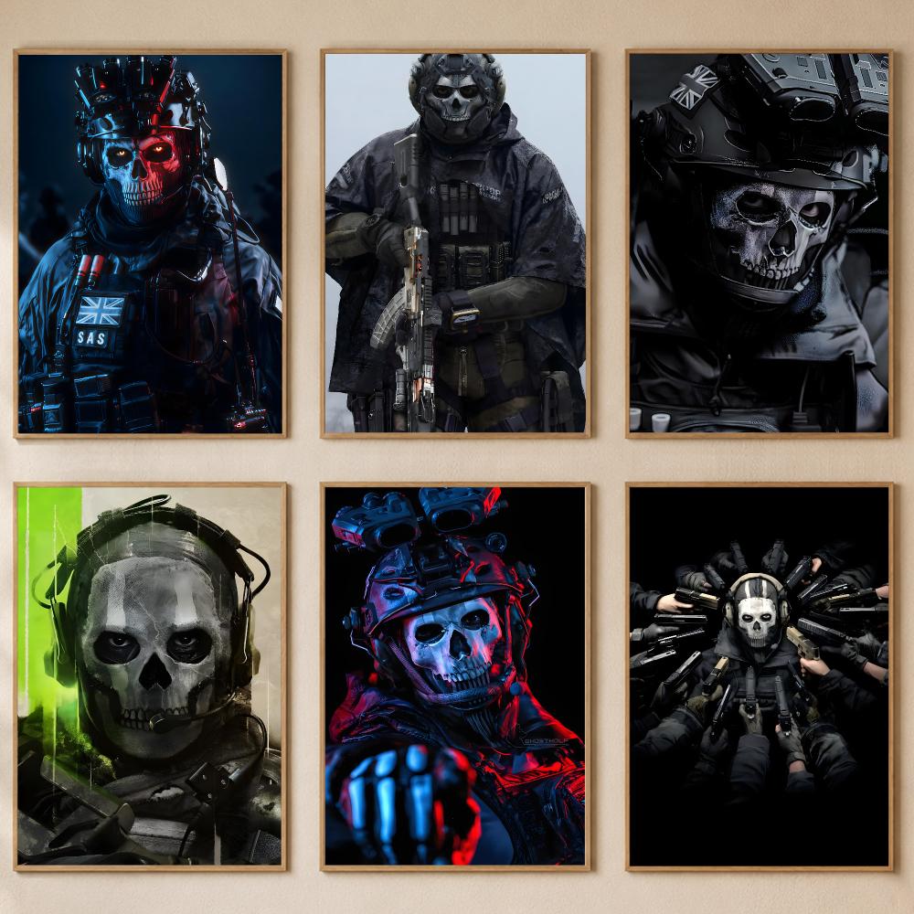 Gaming Accessories Wallpaper - Call of Duty Simon Ghost Riley