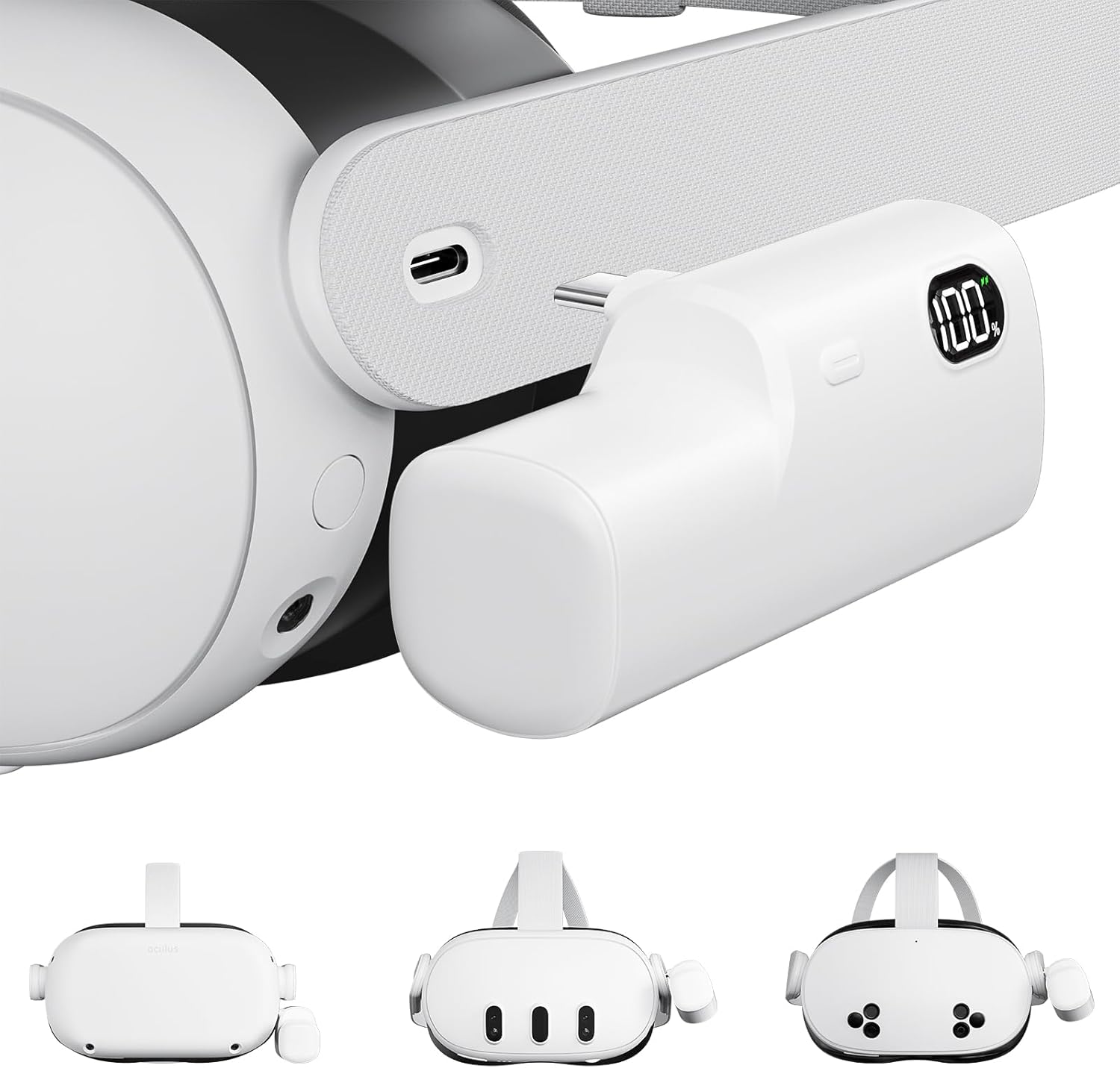 Gaming Headphone Accessories - Akku für Meta Quest 3/3S für