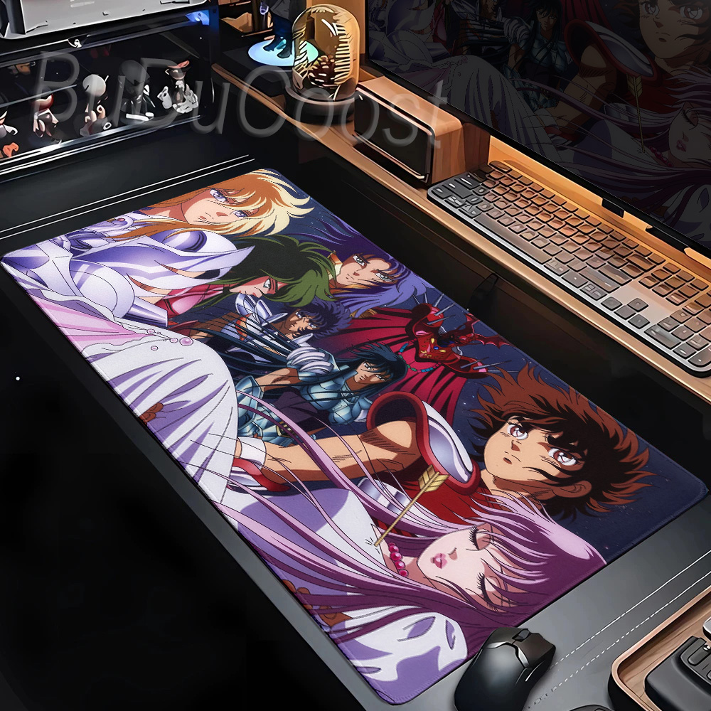 Gaming Accessories Wallpaper - XXL Saint Seiya Neues Tapeten-Mauspad Gamer