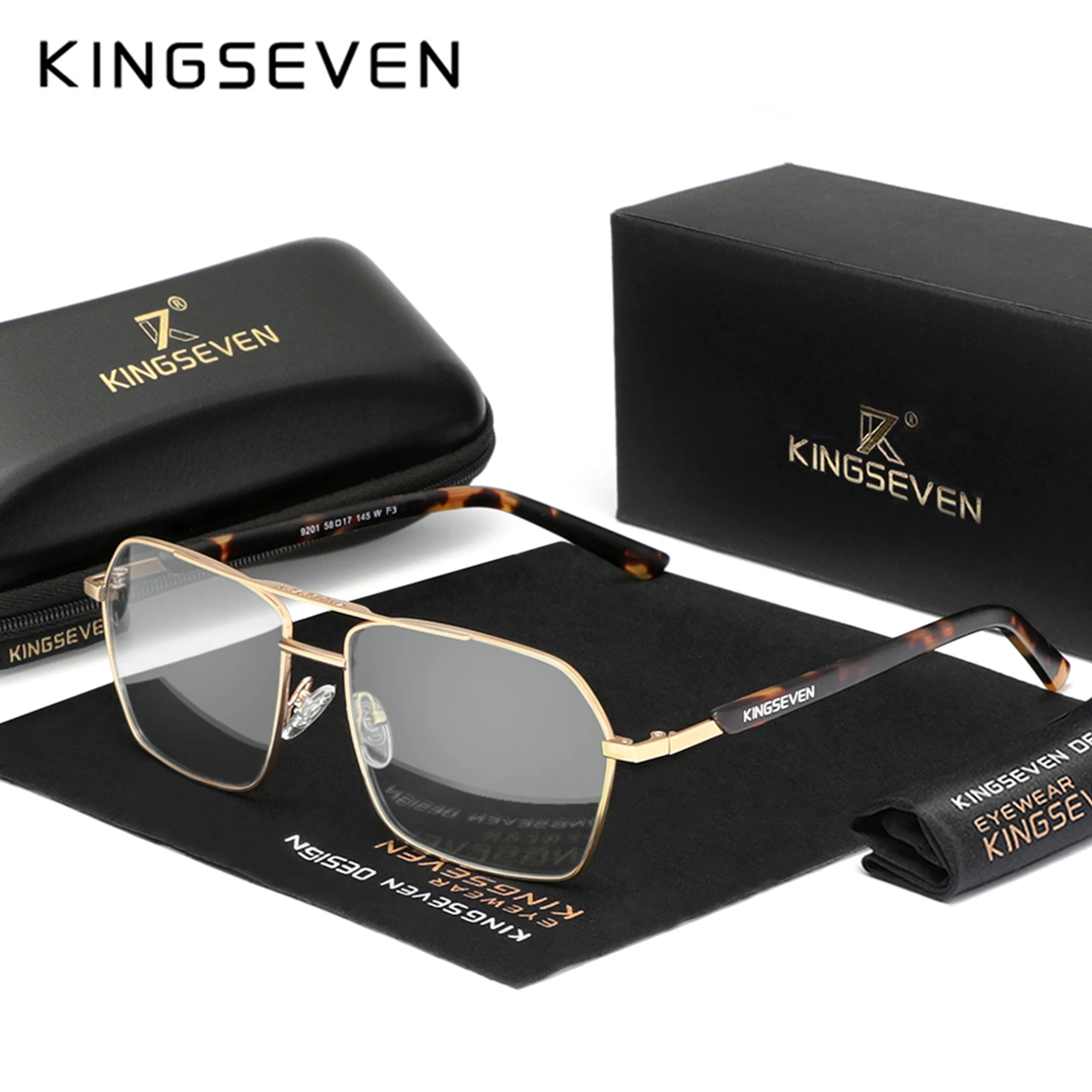 Gaming Accessories Men - KINGSEVEN Klassische Anti-Blaulicht-Brille für Männer und