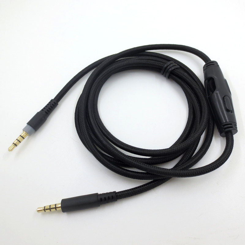 Gaming Headphone Accessories - 1,5 m/59 Zoll langes Kopfhörerkabel, Audiokabel,