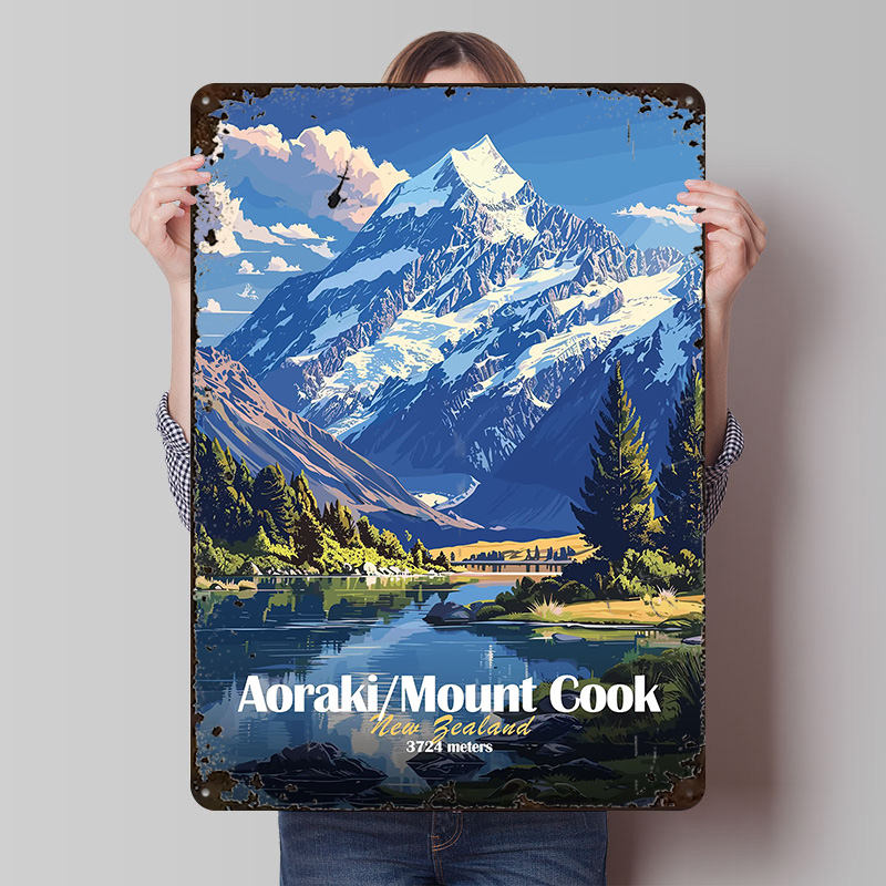 Gaming Accessories Europe - Aoraki/Mount Cook Gaming-Raumdekoration, ästhetisches Bar-Zubehör für