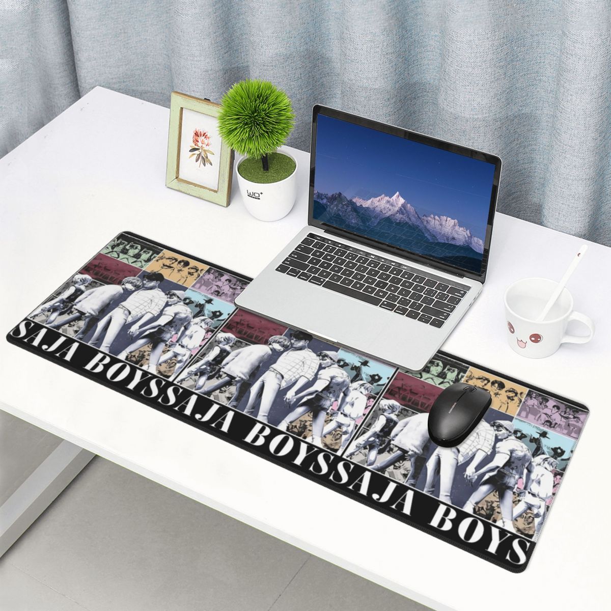 Gaming Accessories Boys - Große Mausmatte Saja Boys Musikband Kpop