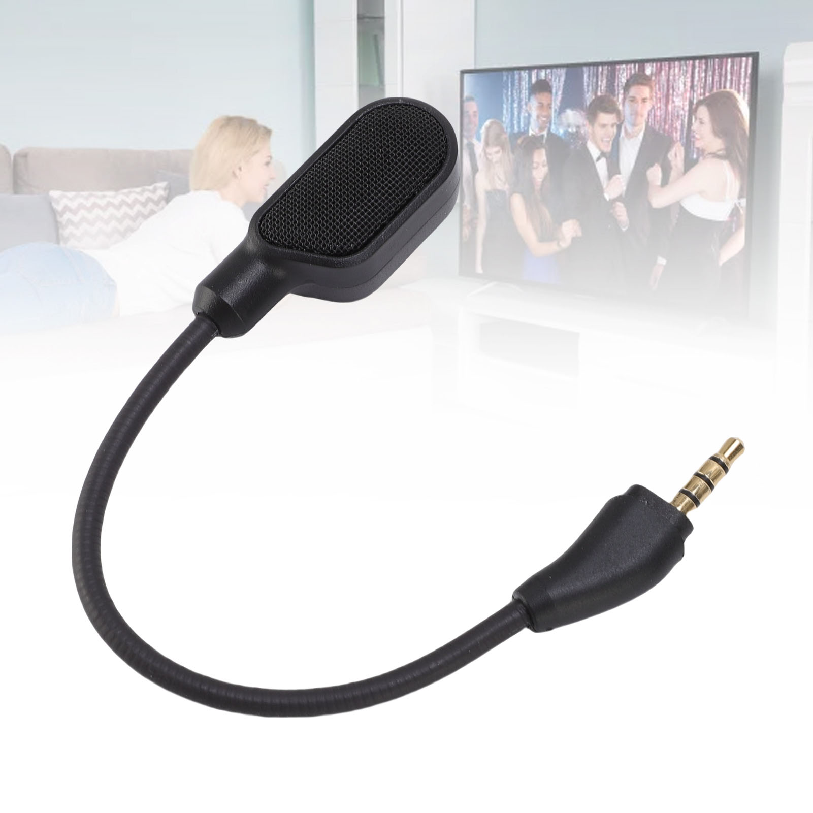Gaming Headphone Accessories - Gaming-Kopfhörer-Mikrofon-Ersatz für HyperX Cloud III, Geräuschunterdrückung,