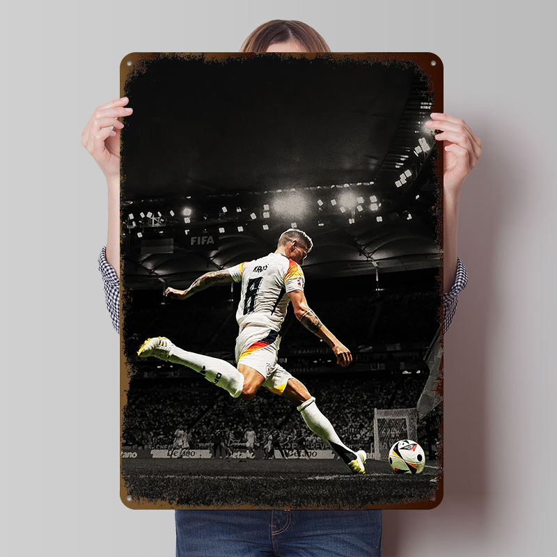 Gaming Accessories Europe - Kroos Weißblech-Poster, individuelle Wandkunst, Vintage-Metallschilder, Retro-Blechschild