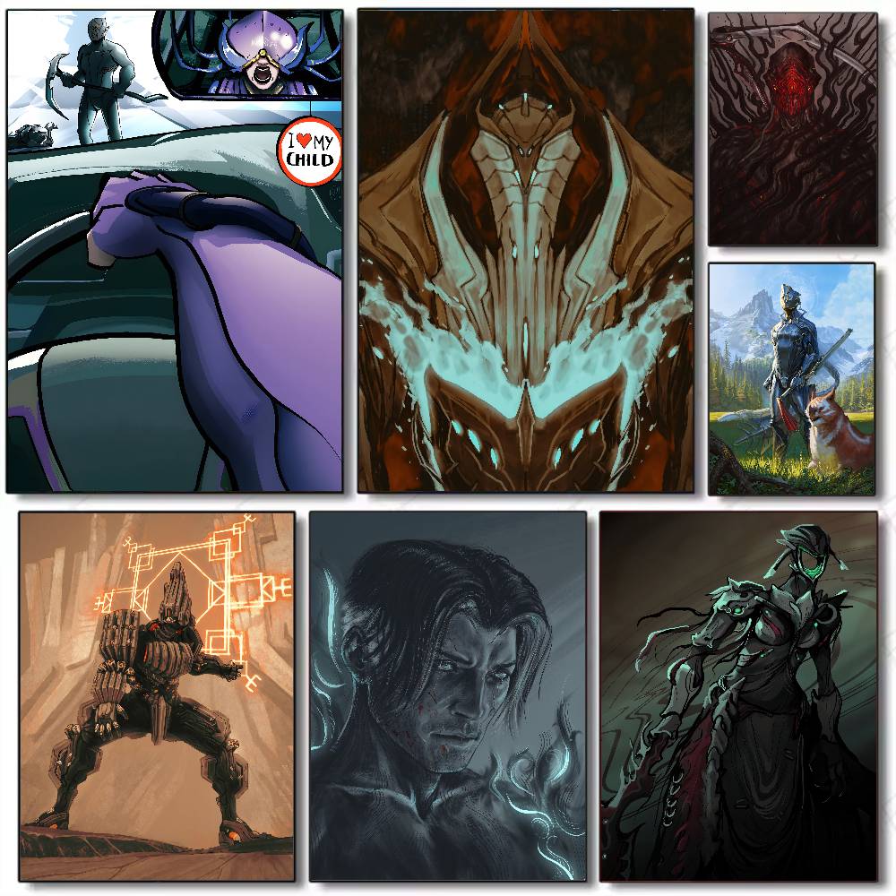 Gaming Accessories Wallpaper - Modisches Cooles Video FPS Gaming Warframe
