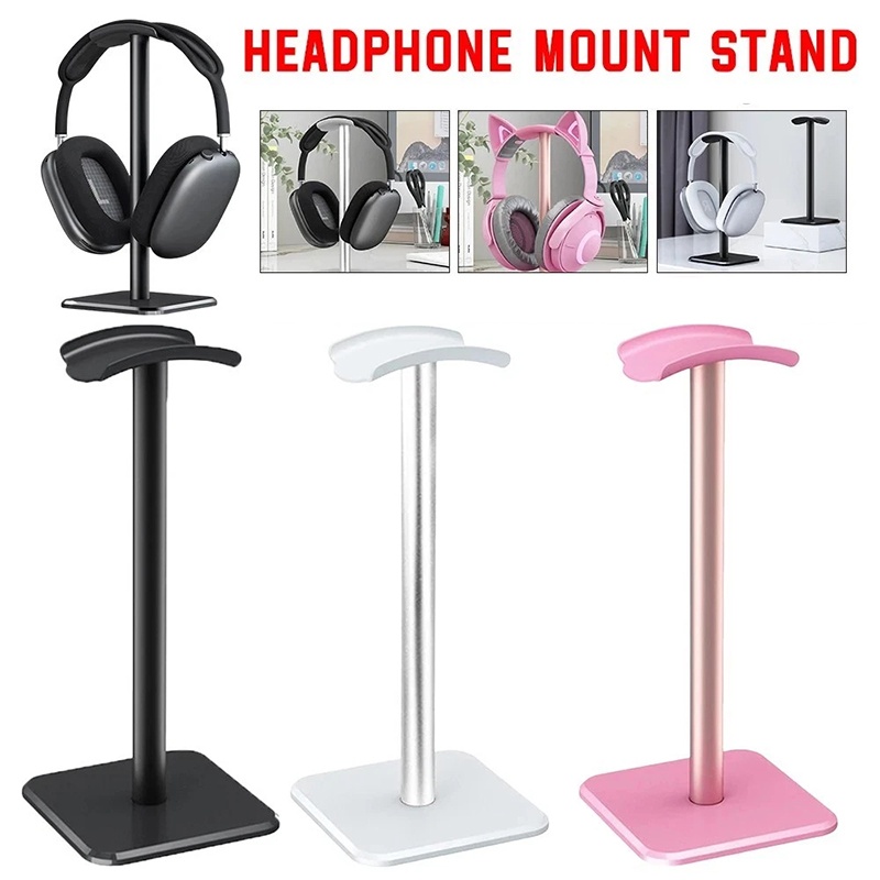 Gaming Accessories White - 1 Stück Universeller Kunststoff-Kopfhörerhalter Gaming-Headset-Ständer Desktop-Organizer
