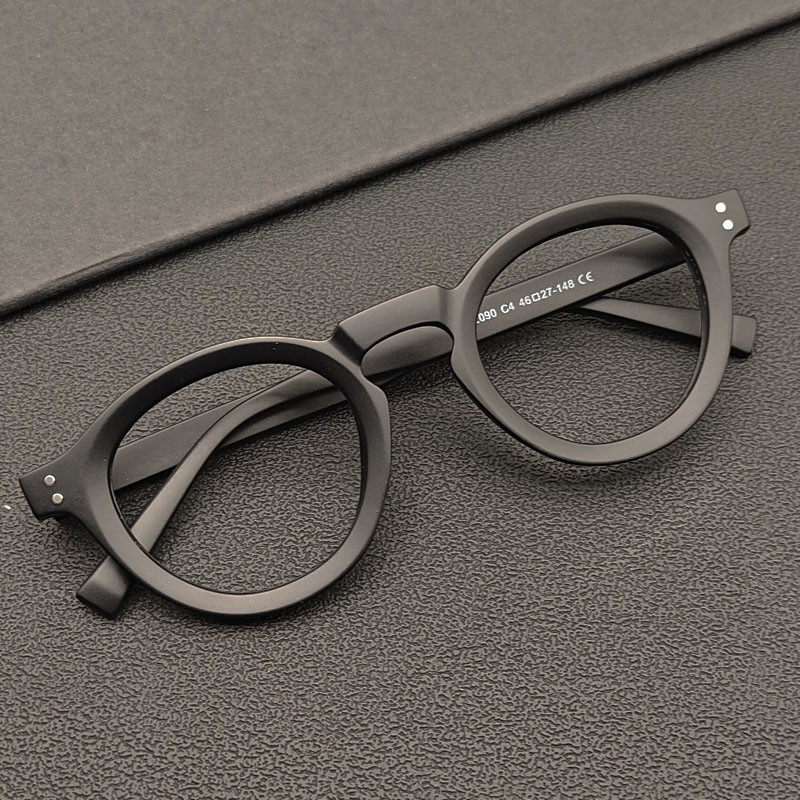 Gaming Accessories Men - Neue Retro Runde Brille Rahmen Frauen