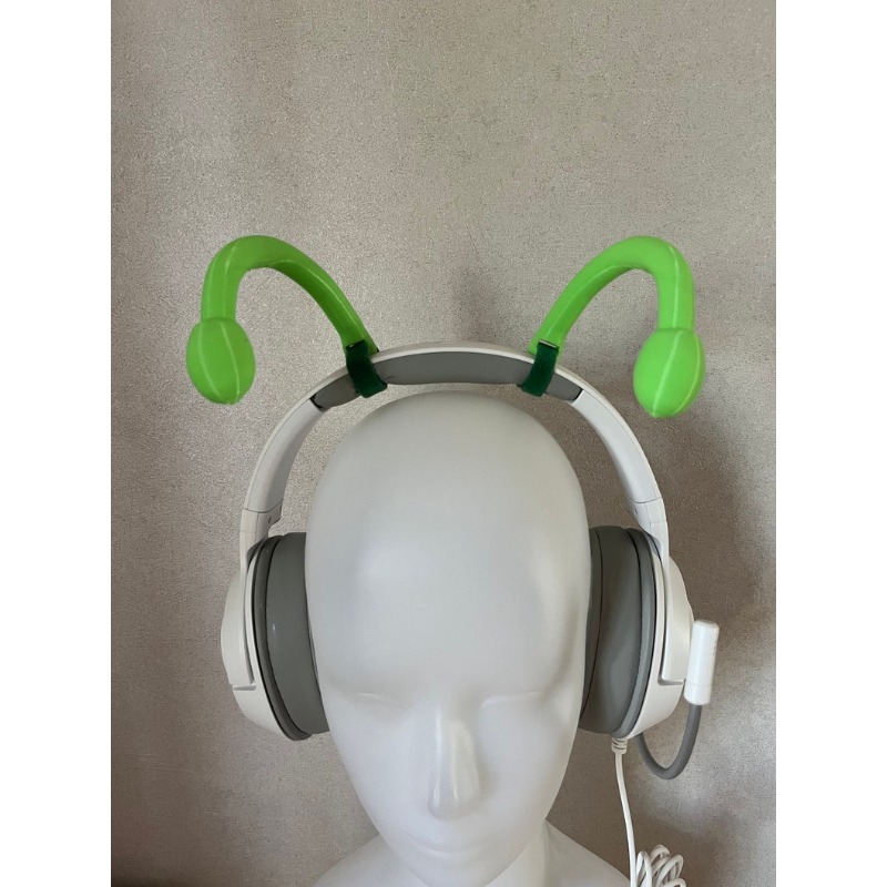 Gaming Headphone Accessories - Alien-Antennen-Kopfhörerzubehör – Universell passender Headset-Aufsatz für