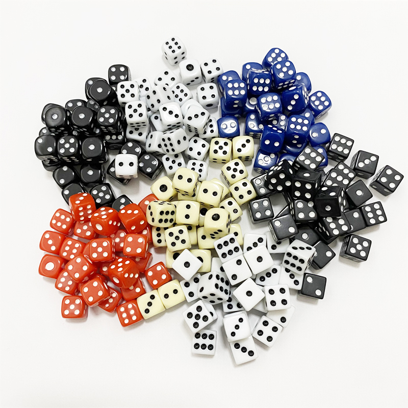 50 Stück 10 mm Acryl-Würfel mi – Gaming Accessories White Bewertung und Preis