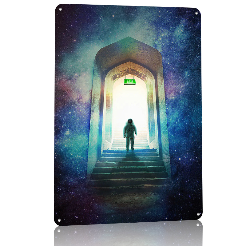 Exit Tin Poster, individuelle  – Gaming Accessories Europe Bewertung und Preis