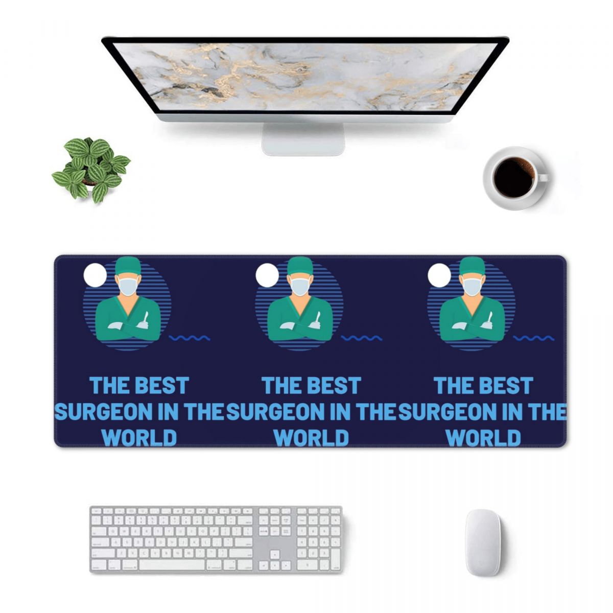 Großes Mauspad „Der beste Chir – Gaming Accessories Best Bewertung und Preis