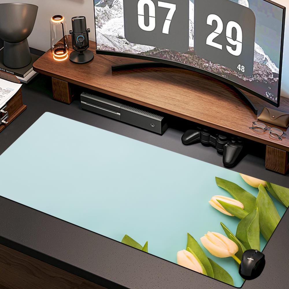 Tulpen-Tapeten-Mauspad, neues  – Gaming Accessories Wallpaper Bewertung und Preis