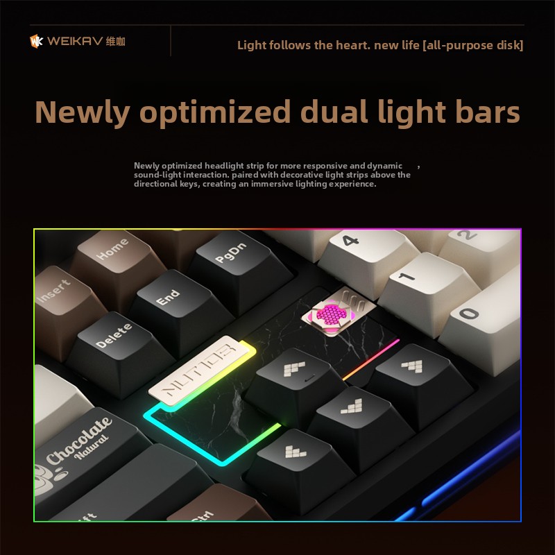 WEIKAV NUT108 Mechanische Tast – Gaming Accessories Kit Bewertung und Preis