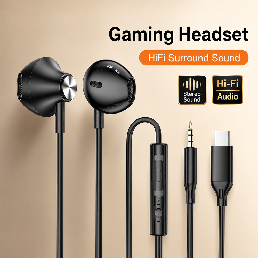 HiFi-Surround-Kopfhörer, Bass- – Gaming Headphone Accessories Bewertung und Preis