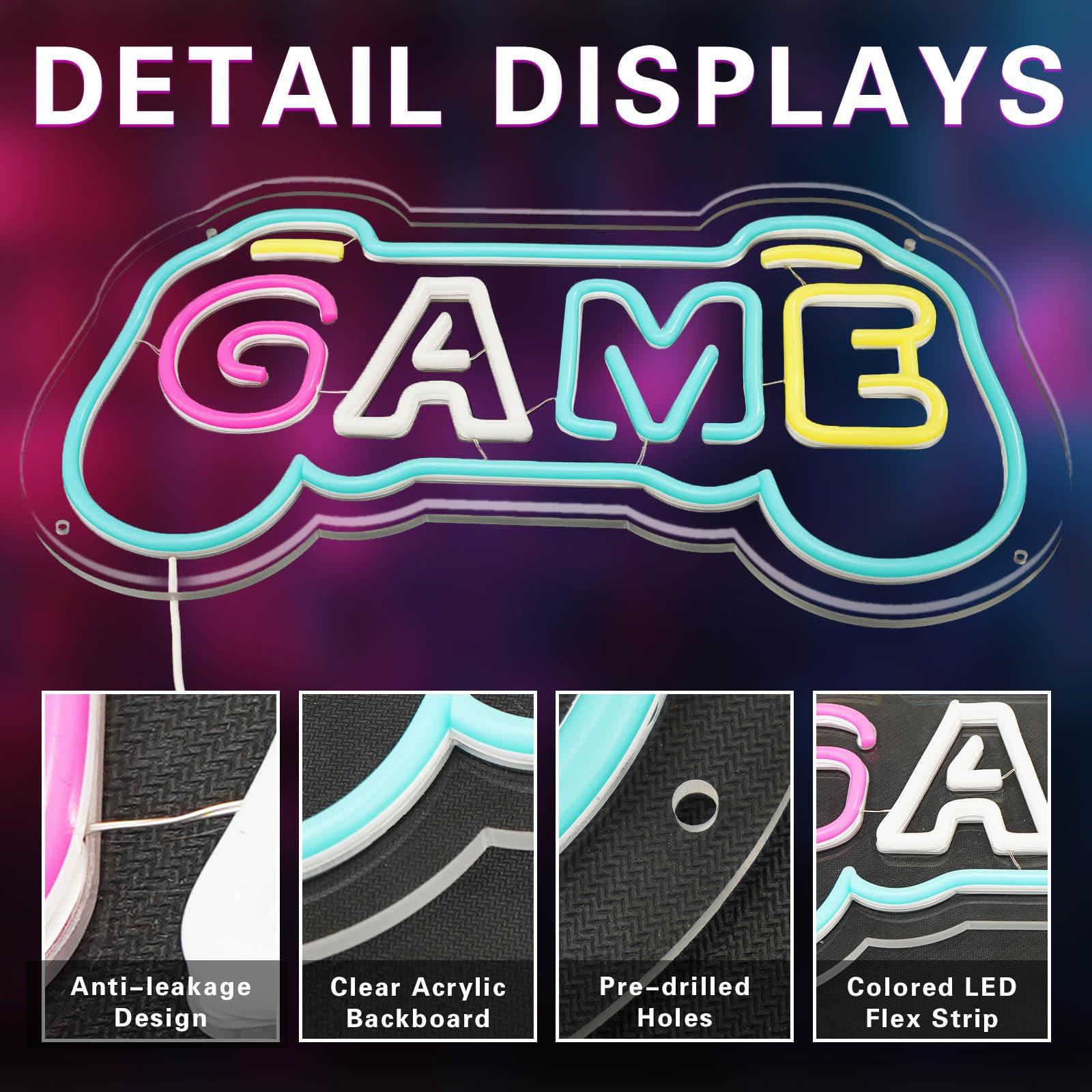 Gaming-Neon-Schild für Gamer-Z – Gaming Accessories Boys Bewertung und Preis