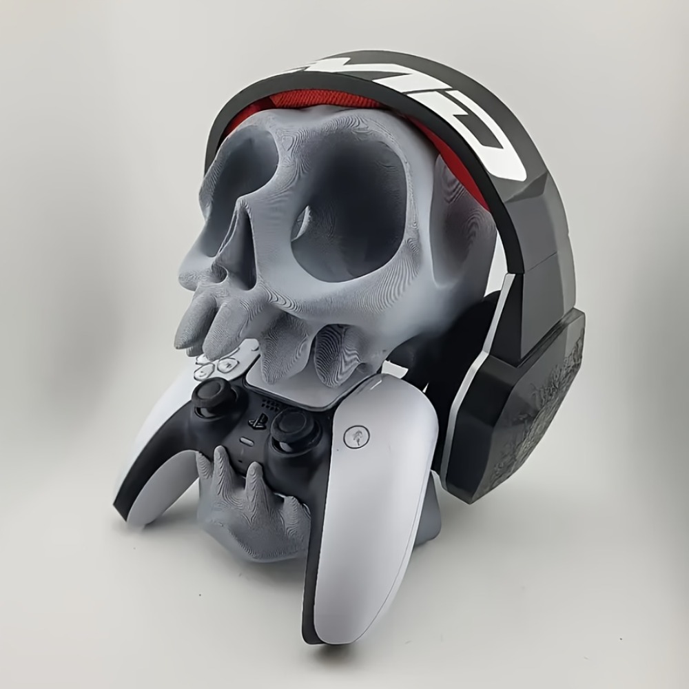 Totenkopf-förmiger Controller- – Gaming Headphone Accessories Bewertung und Preis