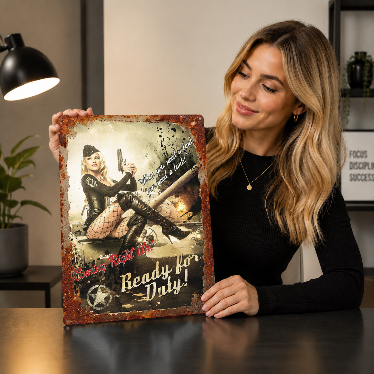 Wandkunst aus Metall mit Panze – Gaming Accessories Europe Bewertung und Preis