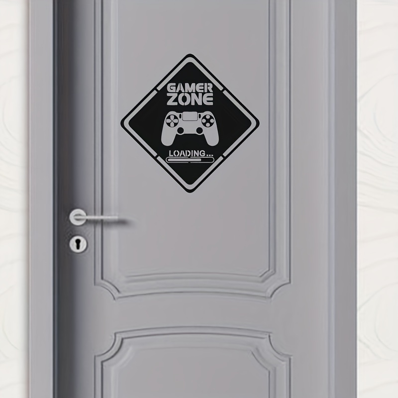 1 Stück Gamer Zone Tür Aufkleb – Gaming Accessories Wallpaper Bewertung und Preis