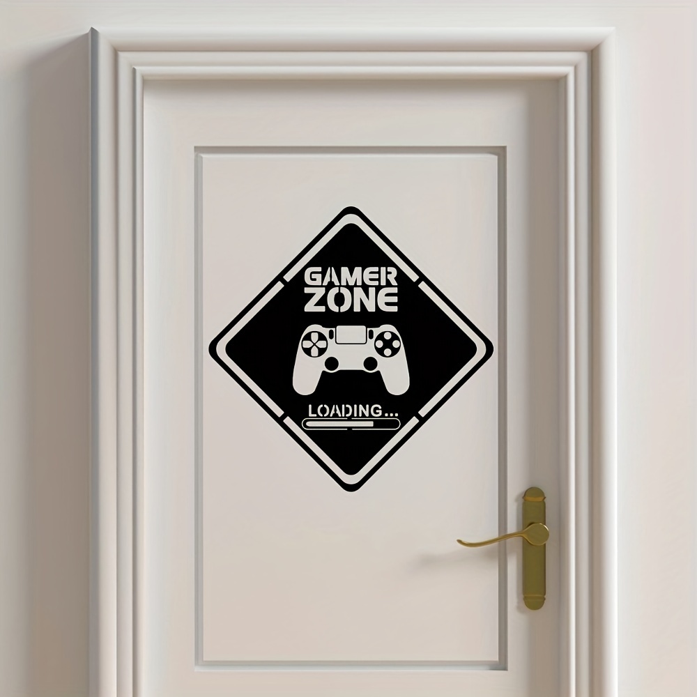 1 Stück Gamer Zone Tür Aufkleb – Gaming Accessories Wallpaper Bewertung und Preis