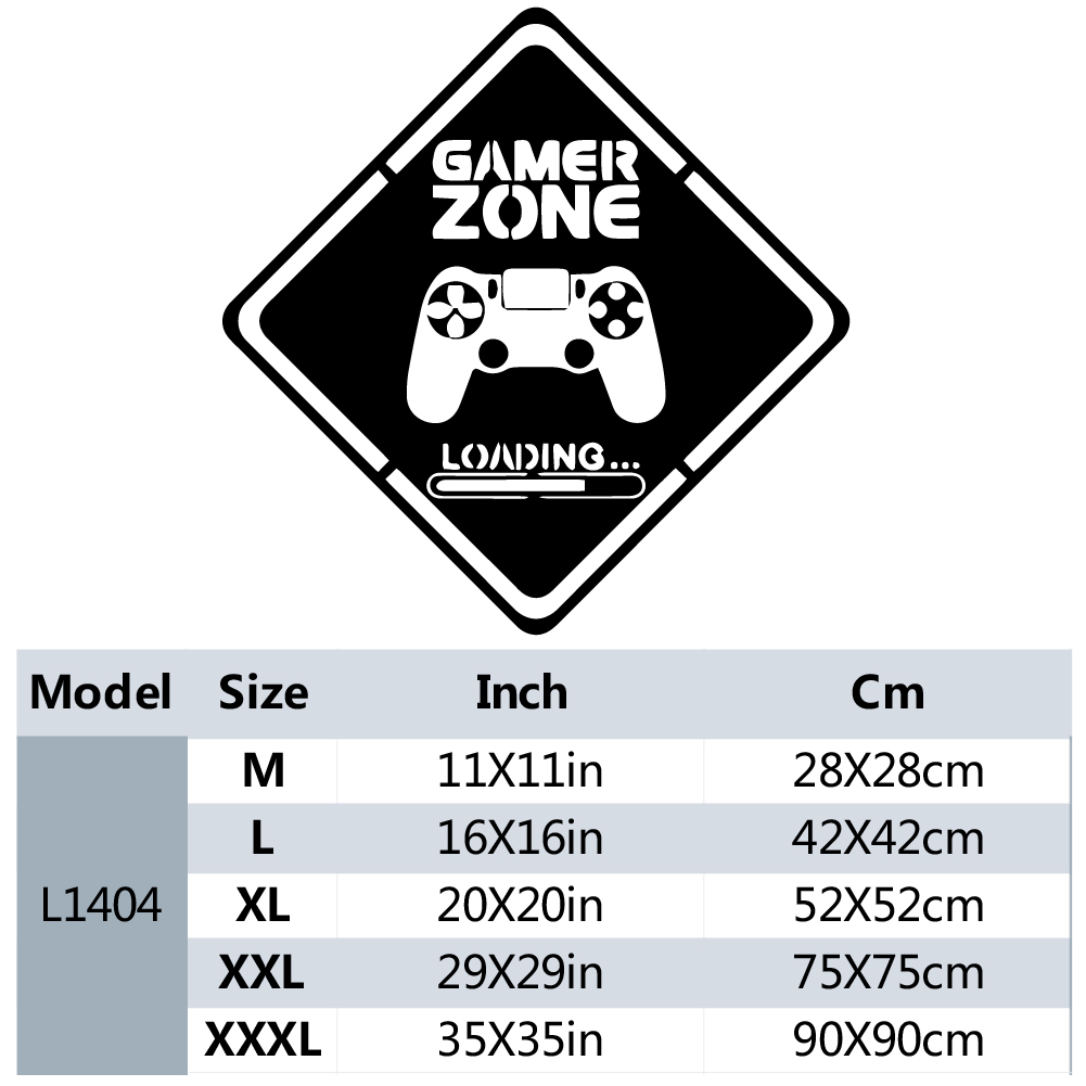 1 Stück Gamer Zone Tür Aufkleb – Gaming Accessories Wallpaper Bewertung und Preis