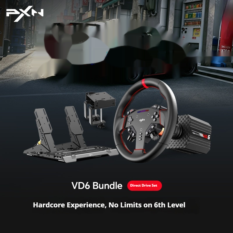 PXN VD6 Spiel-Lenkrad Servo Di – Gaming Accessories Driving Bewertung und Preis