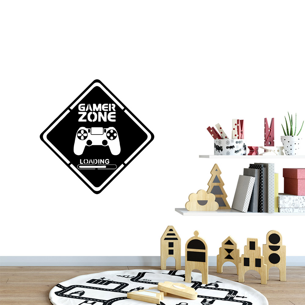 1pc Gamer Wand Kunst Aufkleber – Gaming Accessories Wallpaper Bewertung und Preis