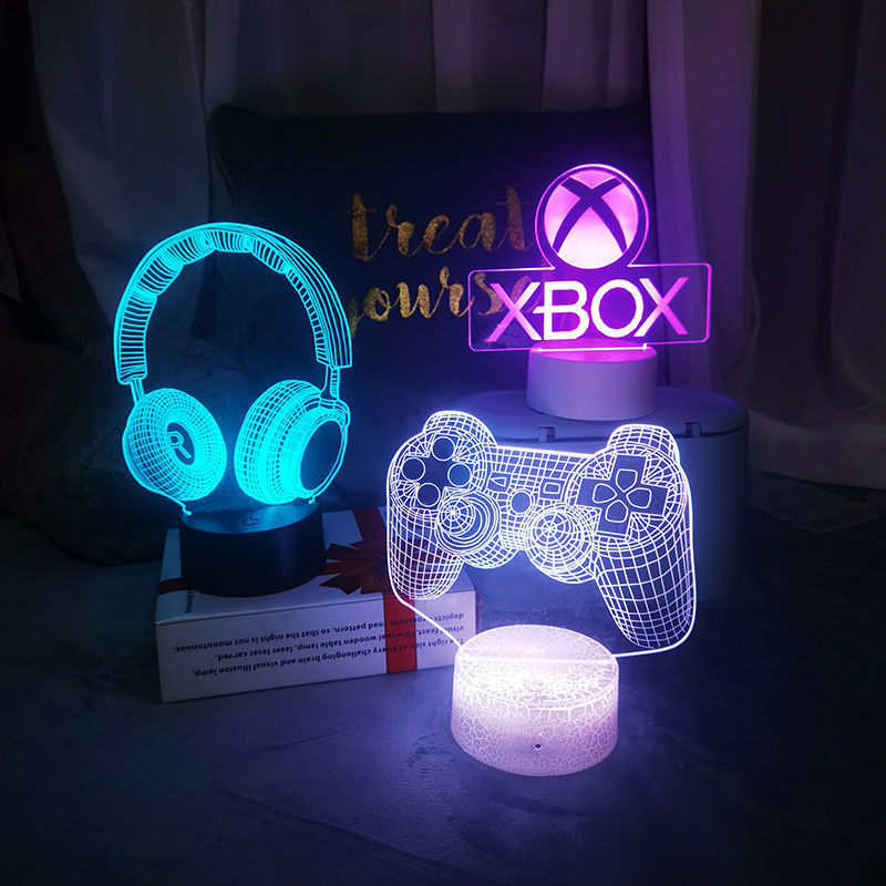 Lampe, Nachtlicht, Tischlampe  – Accessories For Your Gaming Room Bewertung und Preis