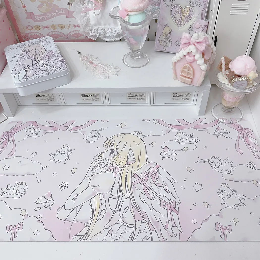 Originale Cartoon-Schreibtisch – Gaming Accessories Girls Bewertung und Preis