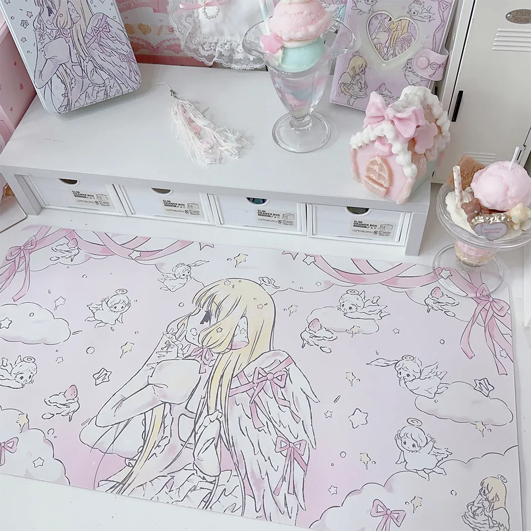 Originale Cartoon-Schreibtisch – Gaming Accessories Girls Bewertung und Preis