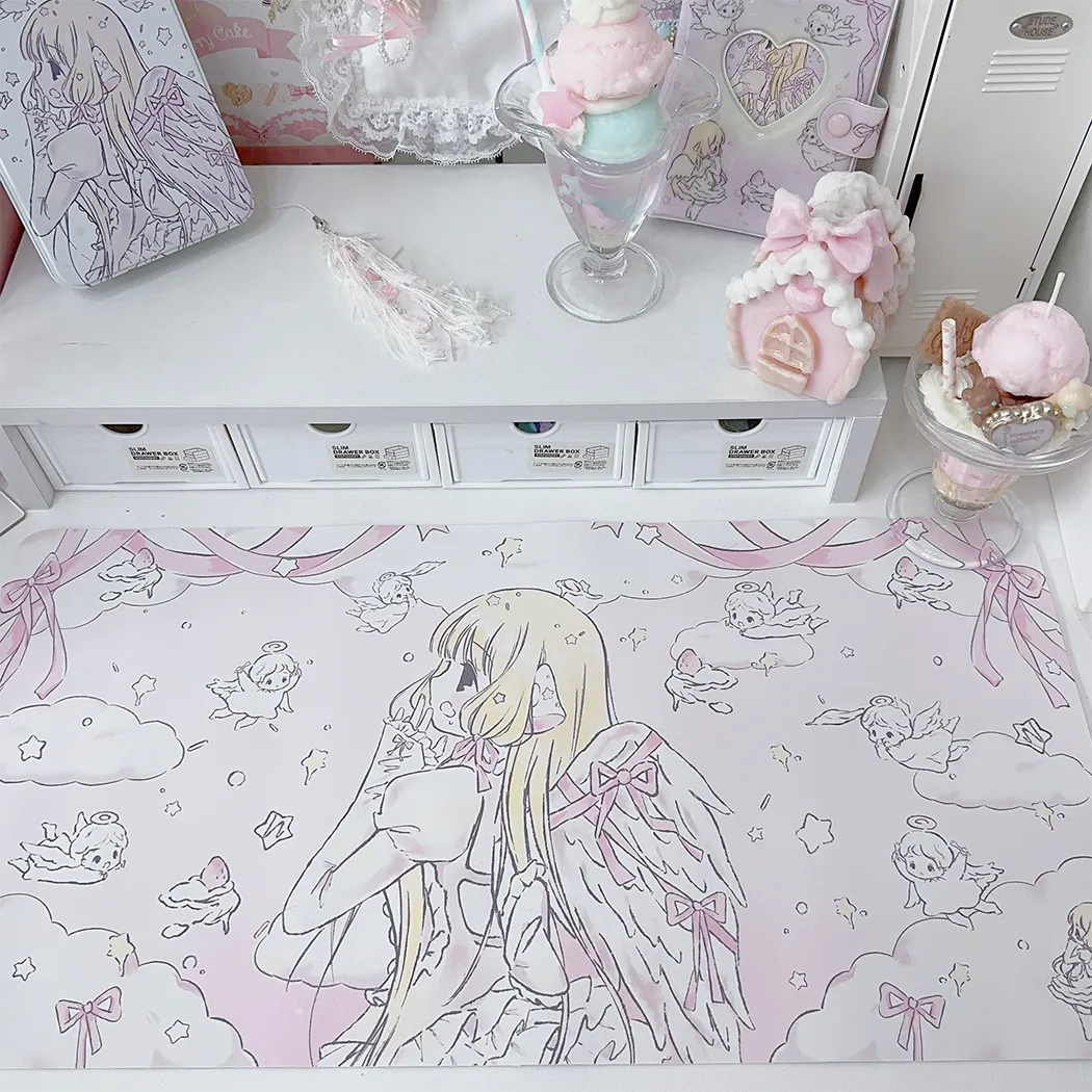 Originale Cartoon-Schreibtisch – Gaming Accessories Girls Bewertung und Preis